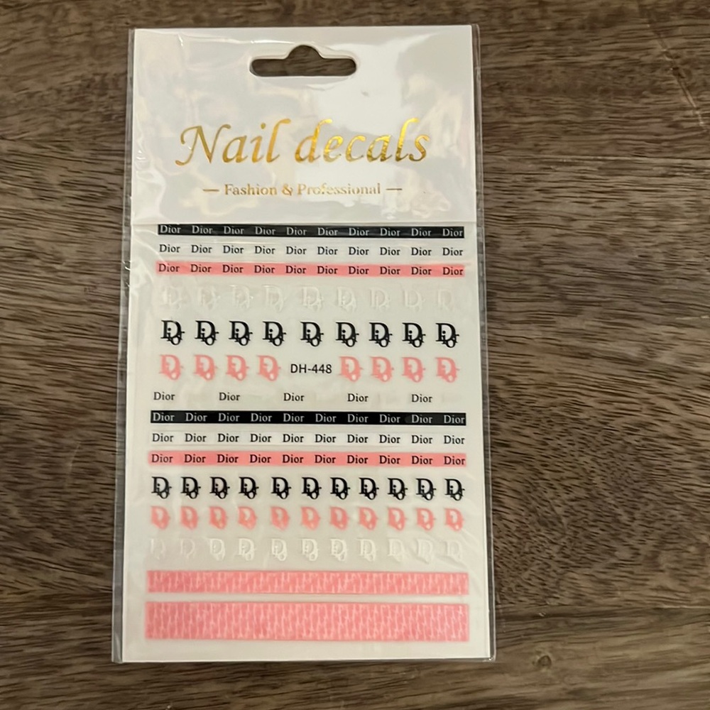 Luxury nail stickers